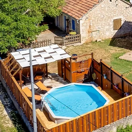 House With A Swimming Pool Konjevrate, Krka - 24925